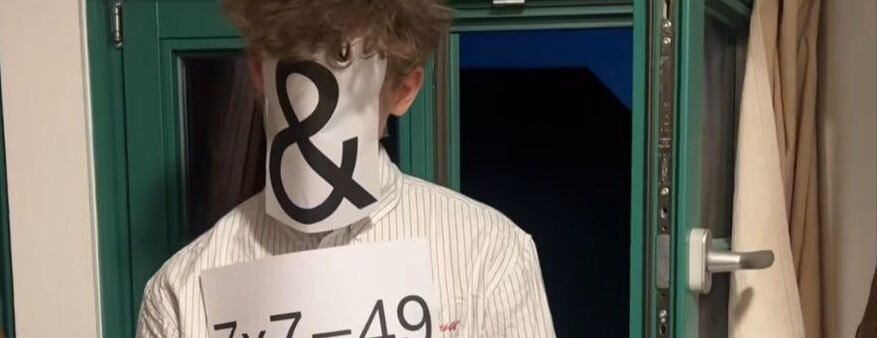 7х7=49. Как в TikTok определяют типаж горячих парней по таблице умножения