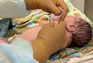 Очень большой малыш родился в Сургуте