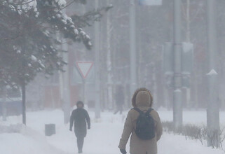 Мощная метель надвигается на ХМАО