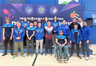 Спортсмены Сургутского района стали призерами Параспартакиады по настольному теннису